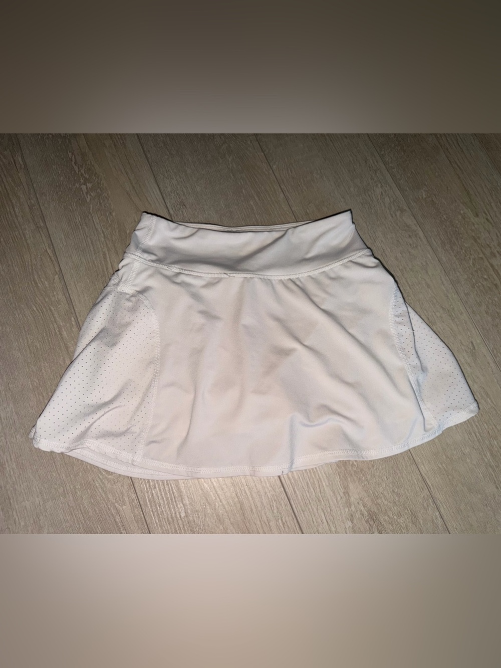 90 Degree By Reflex White Girls Athletic Skort